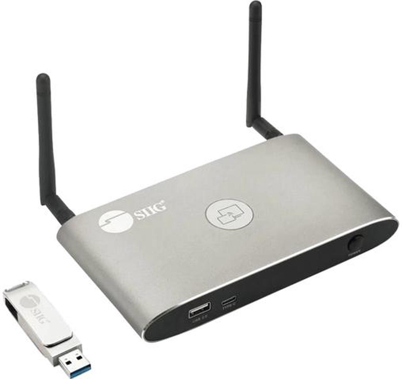 Main image of SIIG CE-H25Y11-S1 Wireless Dual View Wireless Media Presentation Switch Gateway