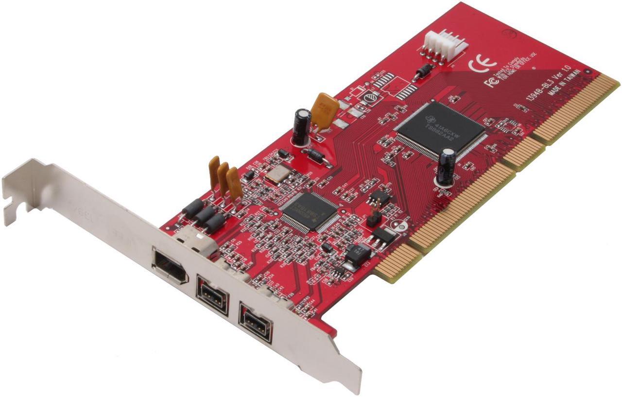 Main image of Zurotech 1394B PCI Host Adapter With TI Chipset Model PW-1110T