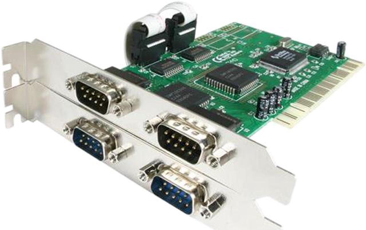 Main image of StarTech.com Value 4 Port 16550 Serial PCI Card Model PCI4S550N