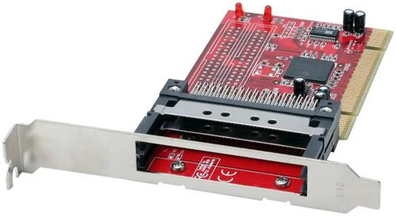 Alt view image 2 of 6 - StarTech.com 2 Port CardBus/PCMCIA to PCI Adapter Card Model PCI2PCMCIA2
