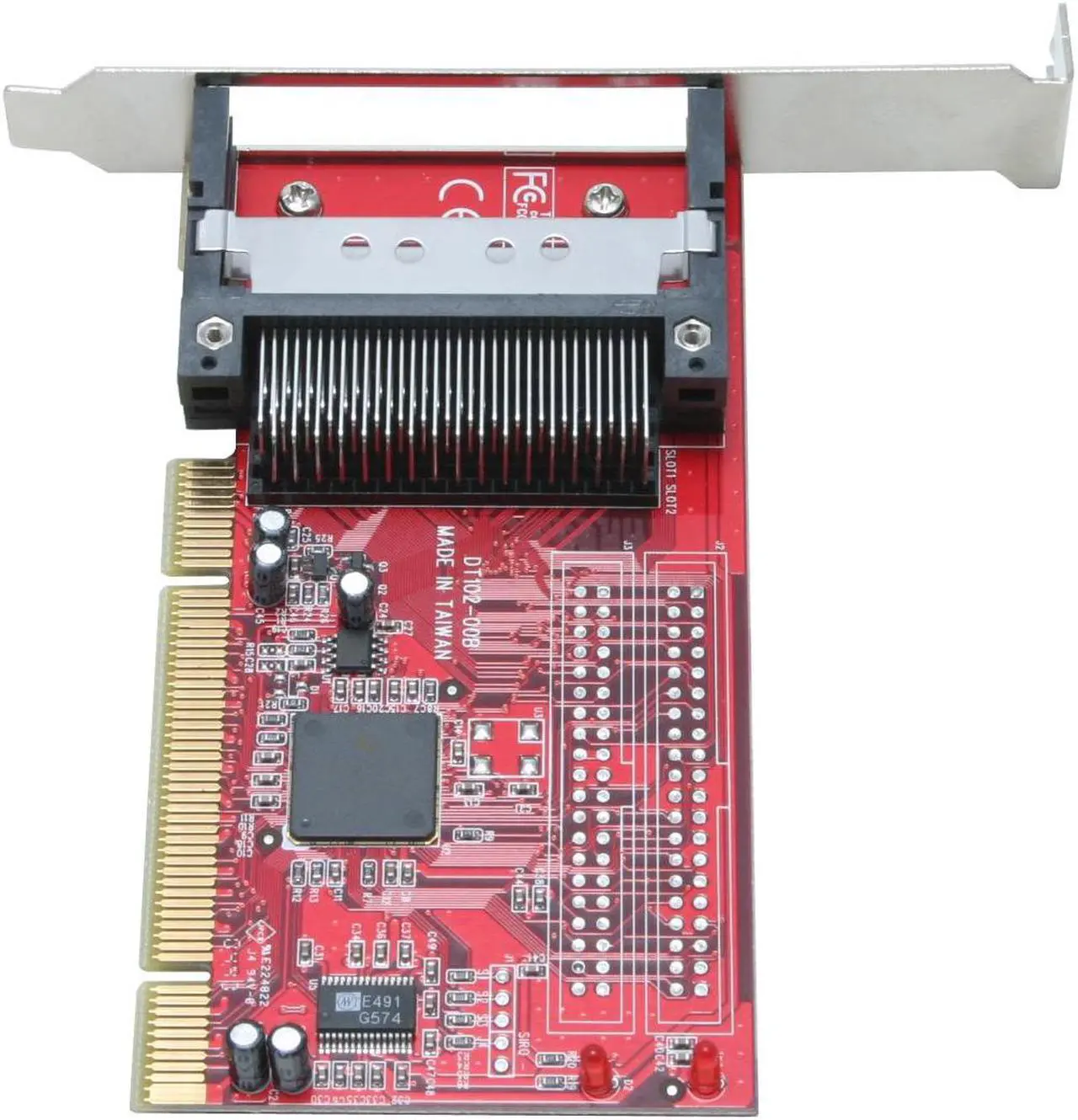 Alt view image 3 of 6 - StarTech.com 2 Port CardBus/PCMCIA to PCI Adapter Card Model PCI2PCMCIA2