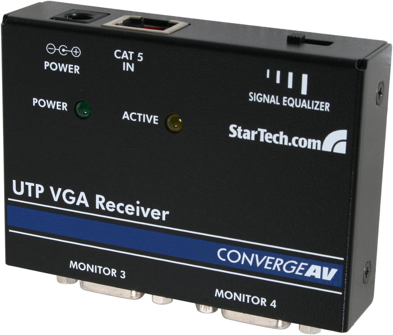 StarTech.com VGA over CAT 5 Remote Receiver ST121R for Video Extender