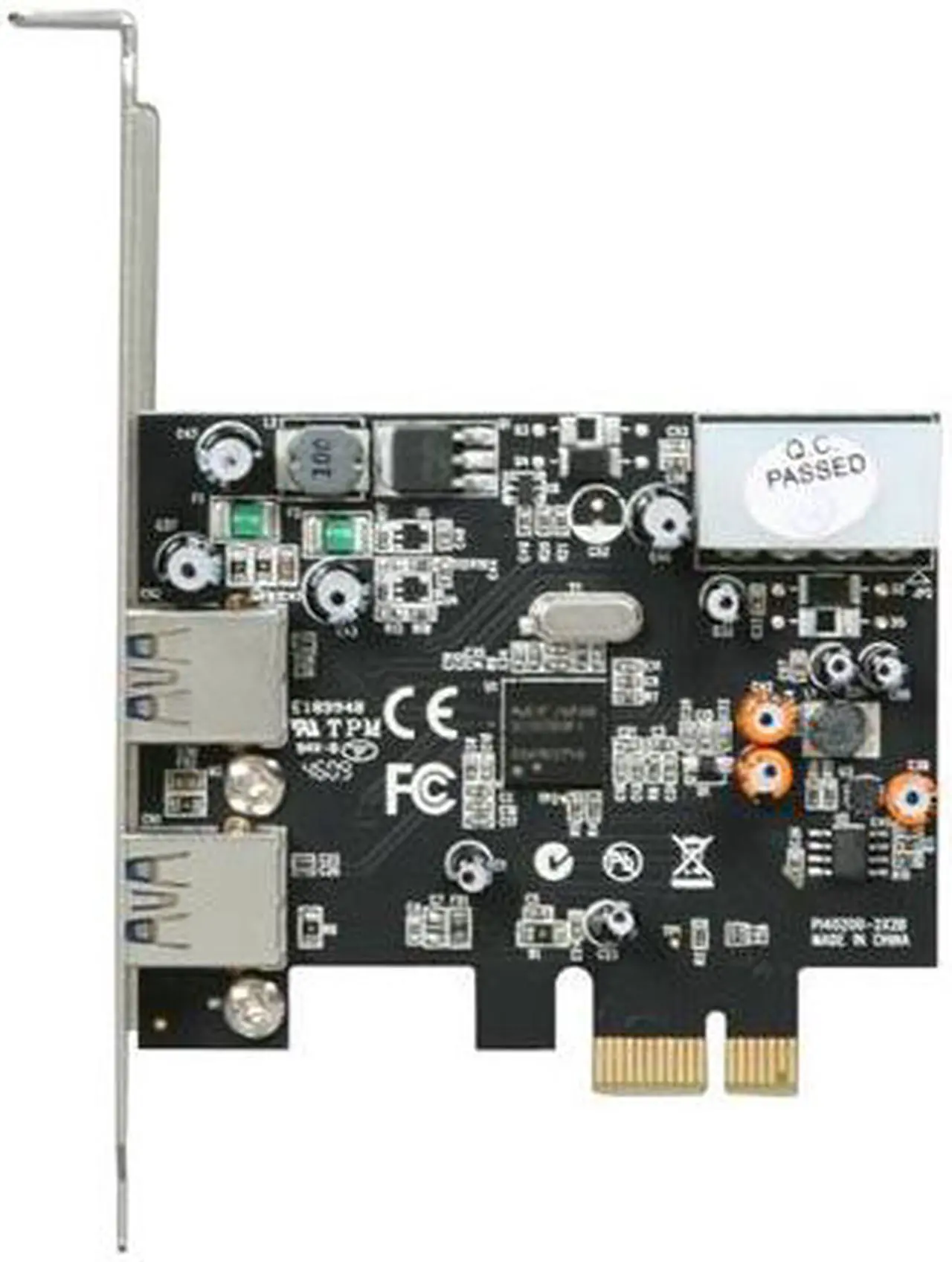 Alt view image 3 of 6 - StarTech.com 2 Port PCI Express SuperSpeed USB 3.0 Card Adapter Model PEXUSB3S2