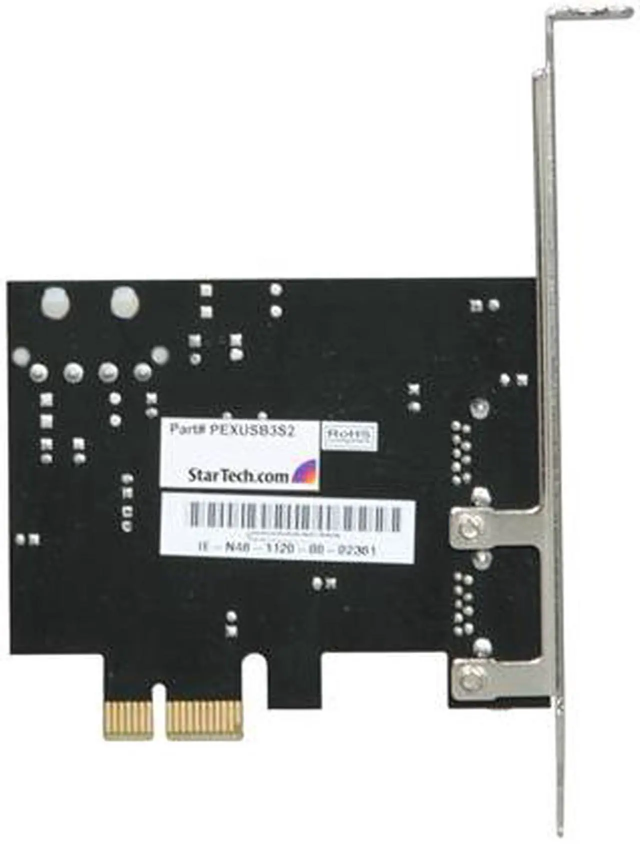 Alt view image 4 of 6 - StarTech.com 2 Port PCI Express SuperSpeed USB 3.0 Card Adapter Model PEXUSB3S2
