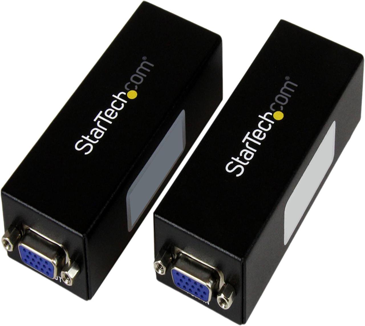 StarTech.com ST121UTPEP VGA to Cat 5 Monitor Extender Kit (250ft/80m) - VGA over Cat5 Video Extender - 1 Local and 1 Remote