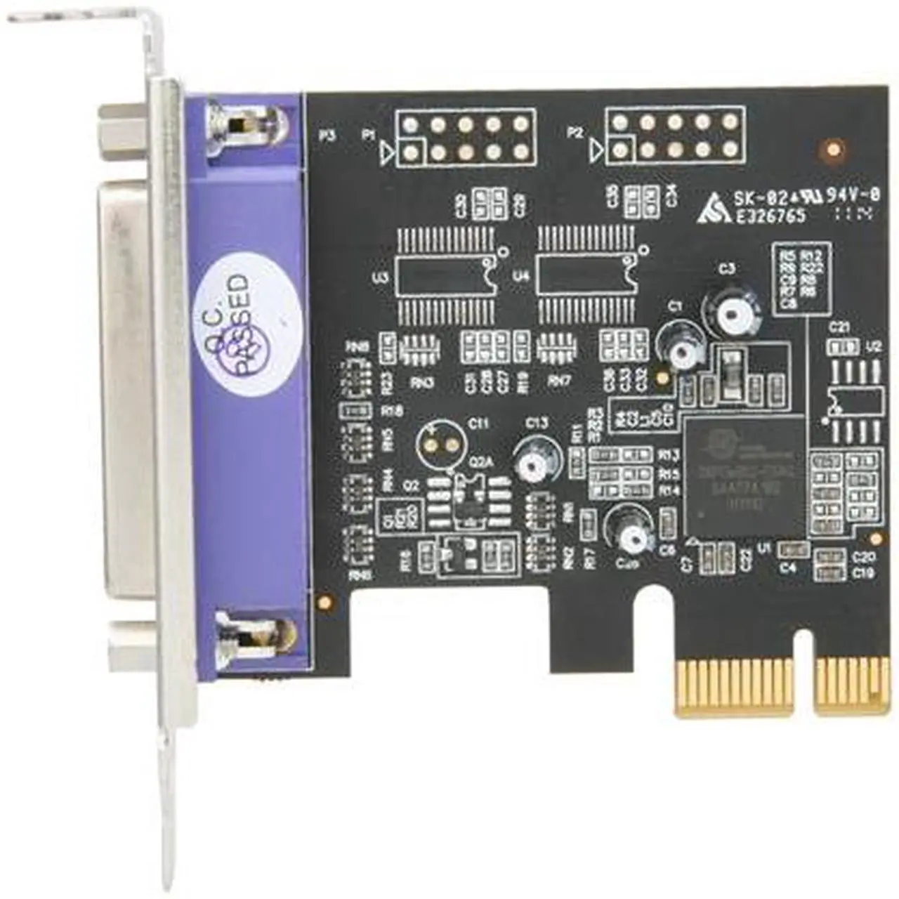 Alt view image 3 of 5 - StarTech.com PEX1PLP 1 Port PCI Express Low Profile Parallel Adapter Card - SPP/EPP/ECP