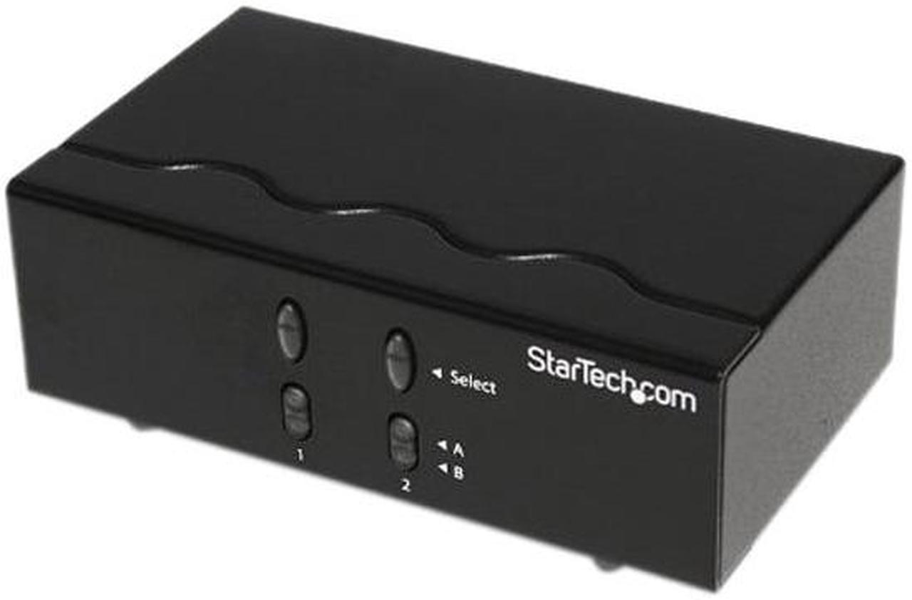 Main image of StarTech.com ST222MXA 2x2 VGA Matrix Video Switch Splitter with Audio