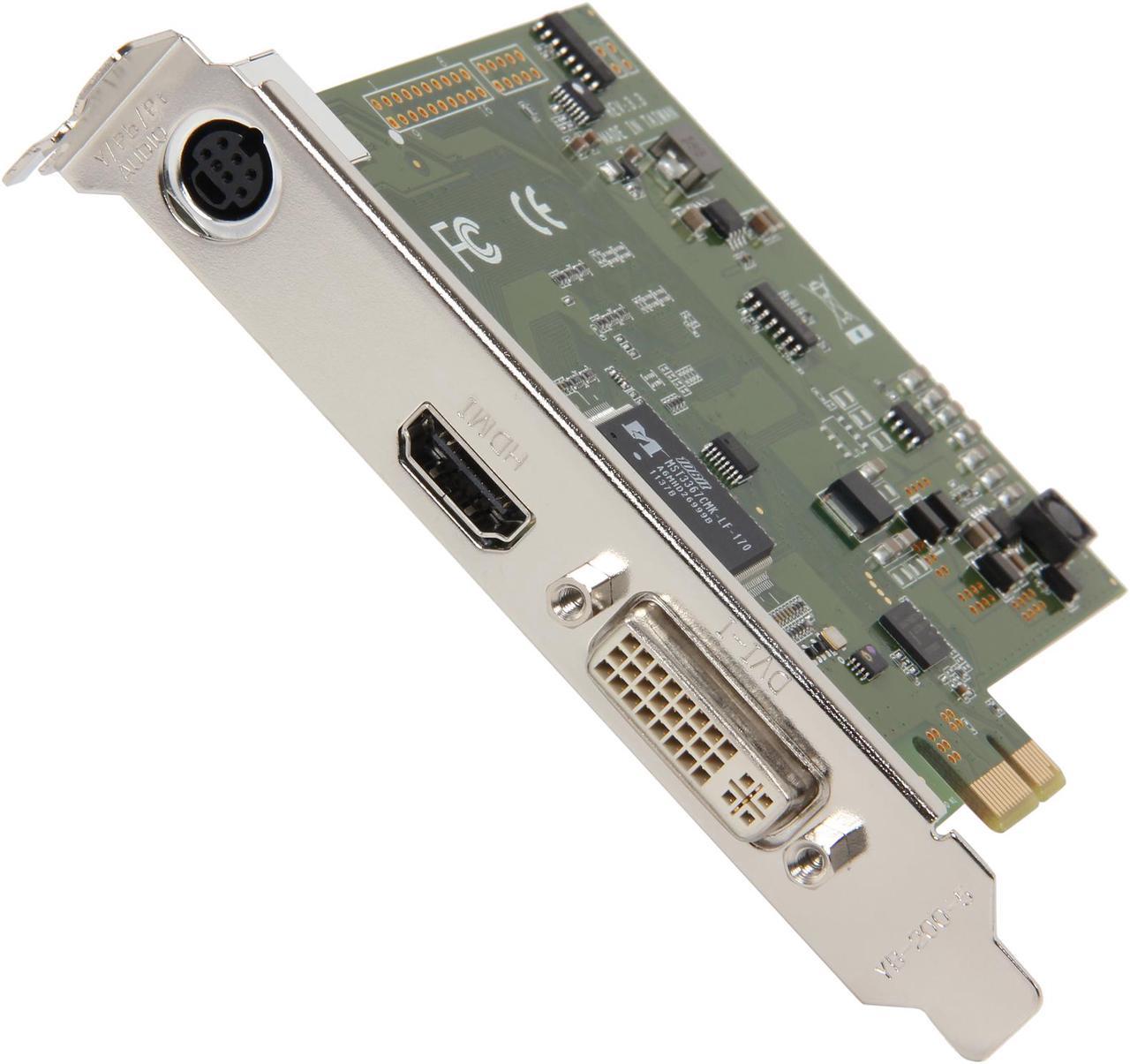 StarTech.com PEXHDCAP PCI Express HD Video Capture Card 1080p - HDMI / DVI / VGA/ Component