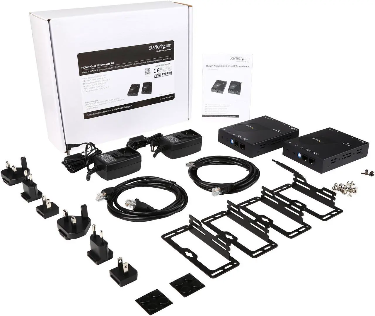 Alt view image 6 of 5 - StarTech.com ST12MHDLAN HDMI Video Over IP Gigabit LAN Ethernet Extender Kit - 1080p - HDMI Extender over Cat6 LAN - up to 330 feet (100 meters)