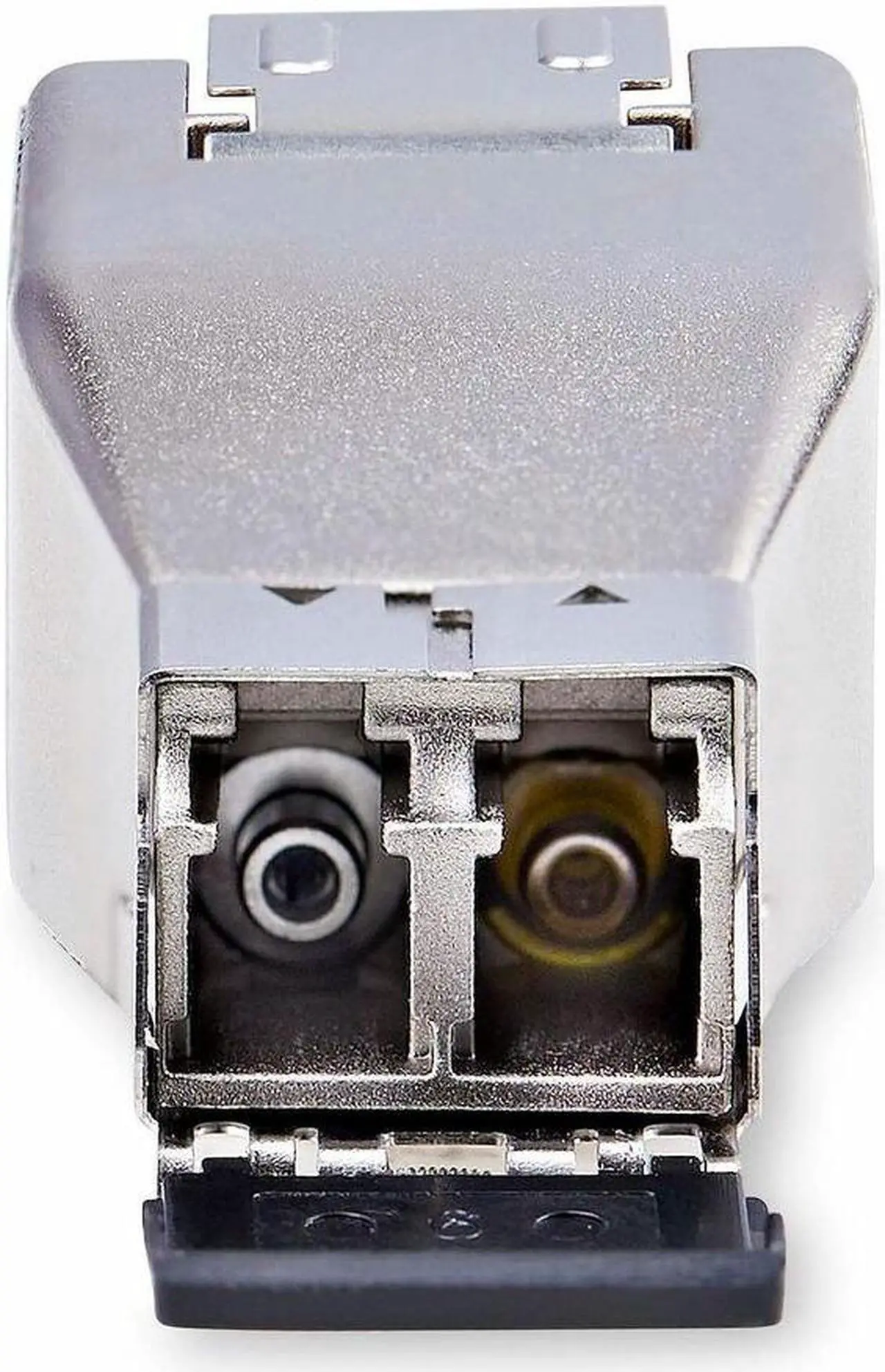 Alt view image 5 of 5 - StarTech Gigabit Fiber to RJ45 Ethernet Media Converter Dongle, Optical Singlemode 10km/Multimode 800m, PoE Powered, Compact Design, Metal Housing, Micro Mini, TAA (D01ML55P-FIBER-MEDIA)