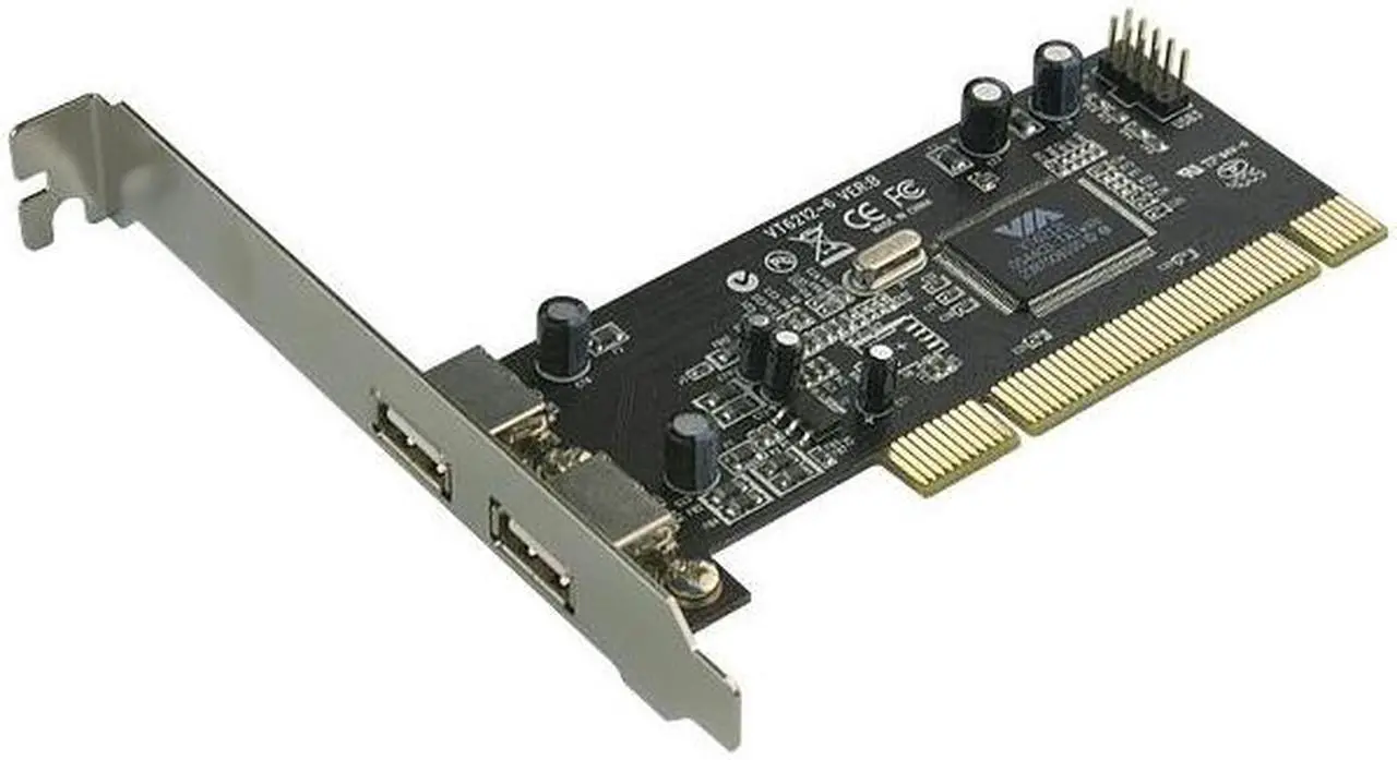 Main image of Rosewill Model RC-100 - Low-Profile PCI to 2 + 1 USB 2.0 Card