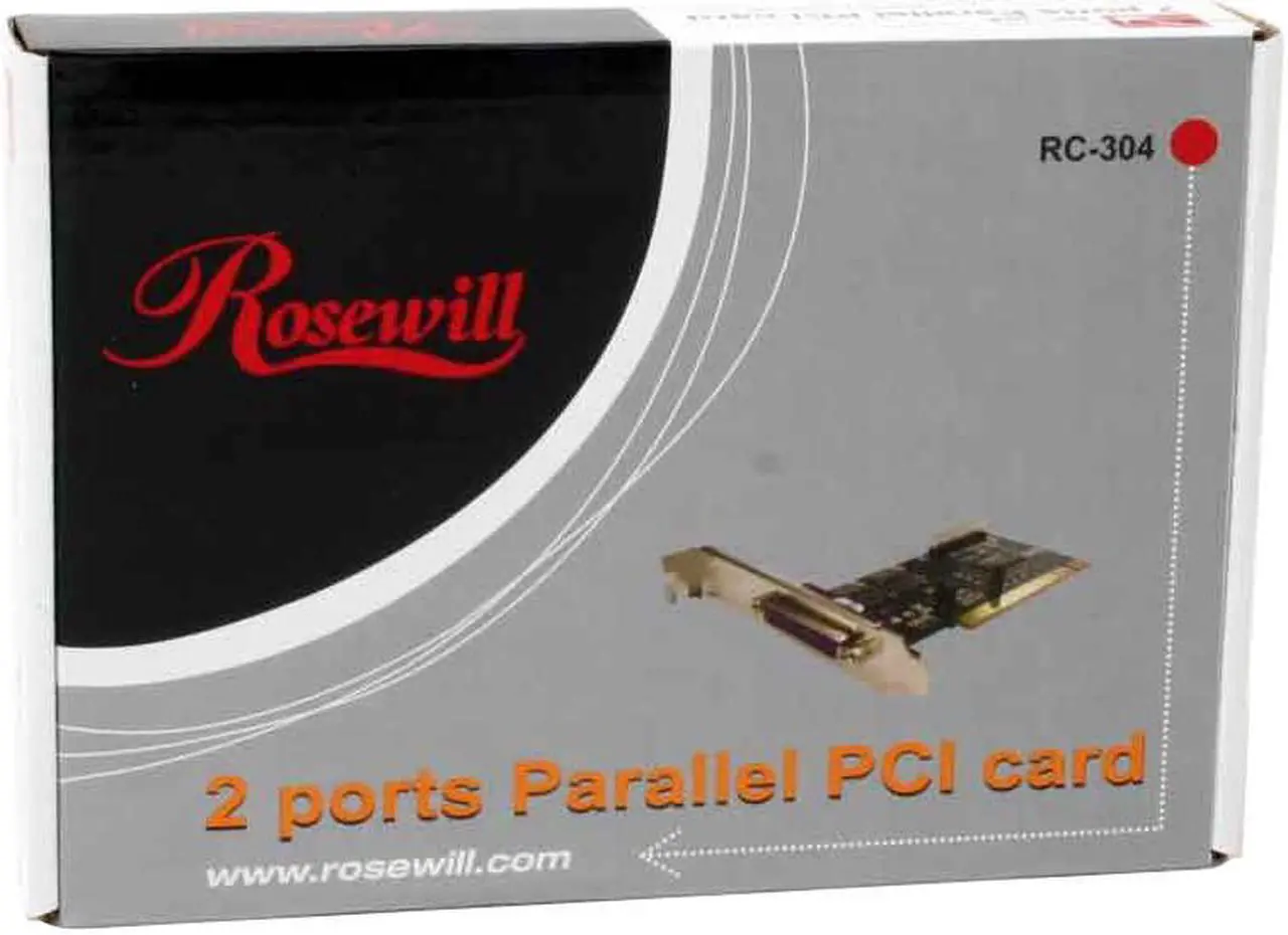 Alt view image 7 of 7 - Rosewill RC-304 - 2-Port Parallel (SPP / PS2 / EPP / ECP) Universal PCI Card