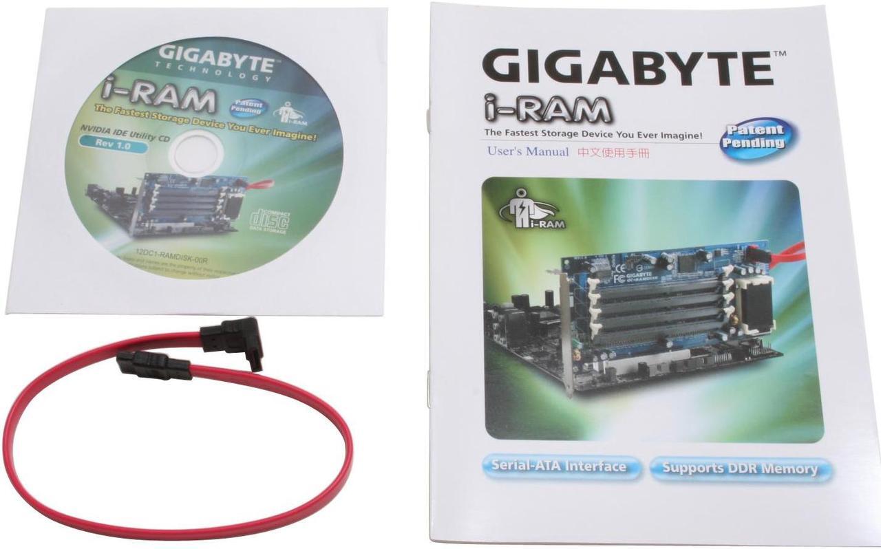 Alt view image 4 of 5 - GIGABYTE GC-RAMDISK PCI Others RAM Drive Add-On Card