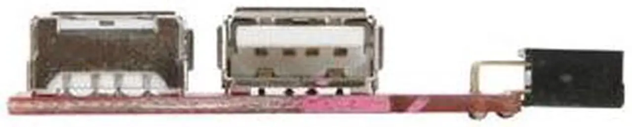Alt view image 5 of 6 - Koutech USB 2.0 Header-Pin to Dual Type-A adapter Model IO-UU220