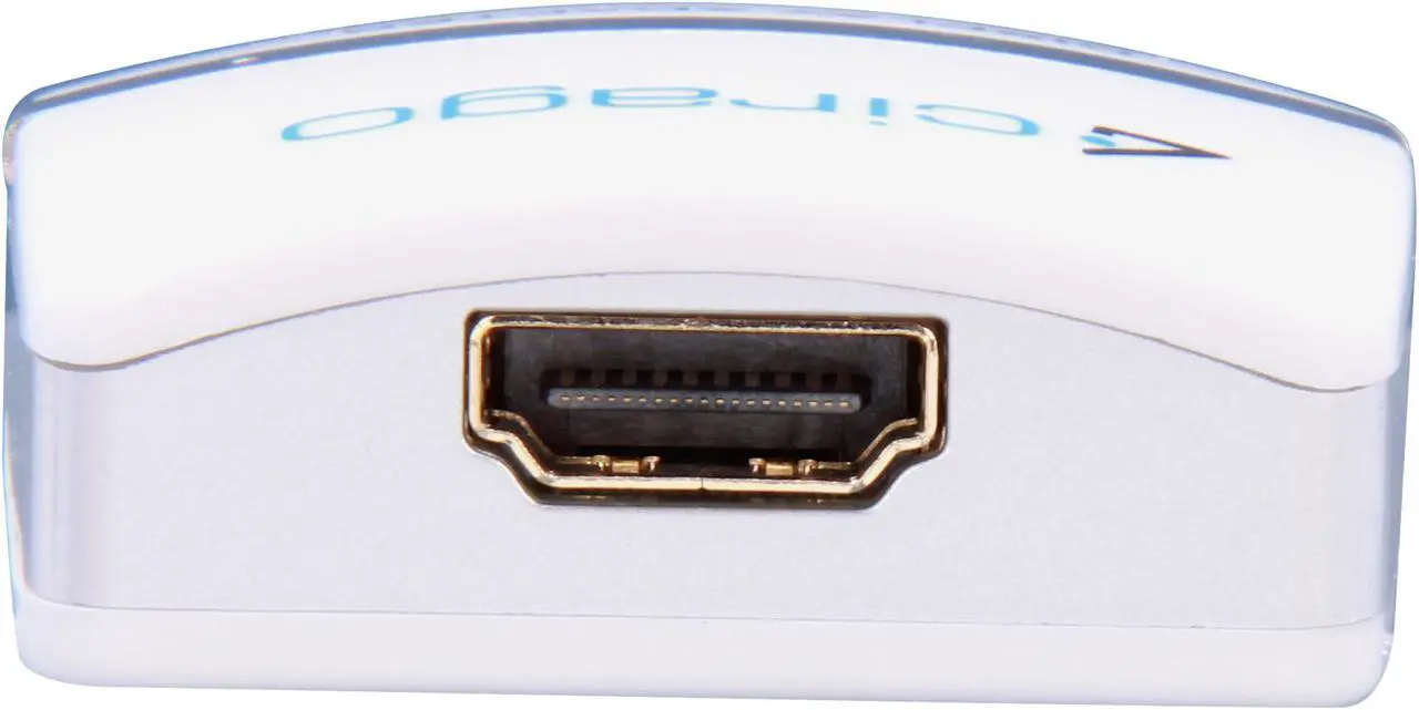 Alt view image 2 of 7 - Cirago USB to HDMI or DVI Display Adapter DisplayLink Certified Plug and Play