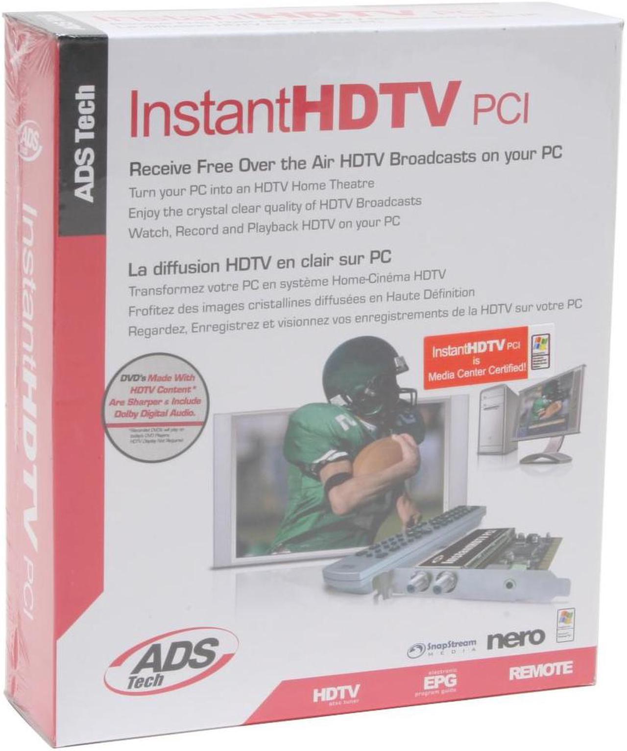 Alt view image 5 of 5 - ADS Tech PTV-380-ef Instant HDTV PCI Tuner Card