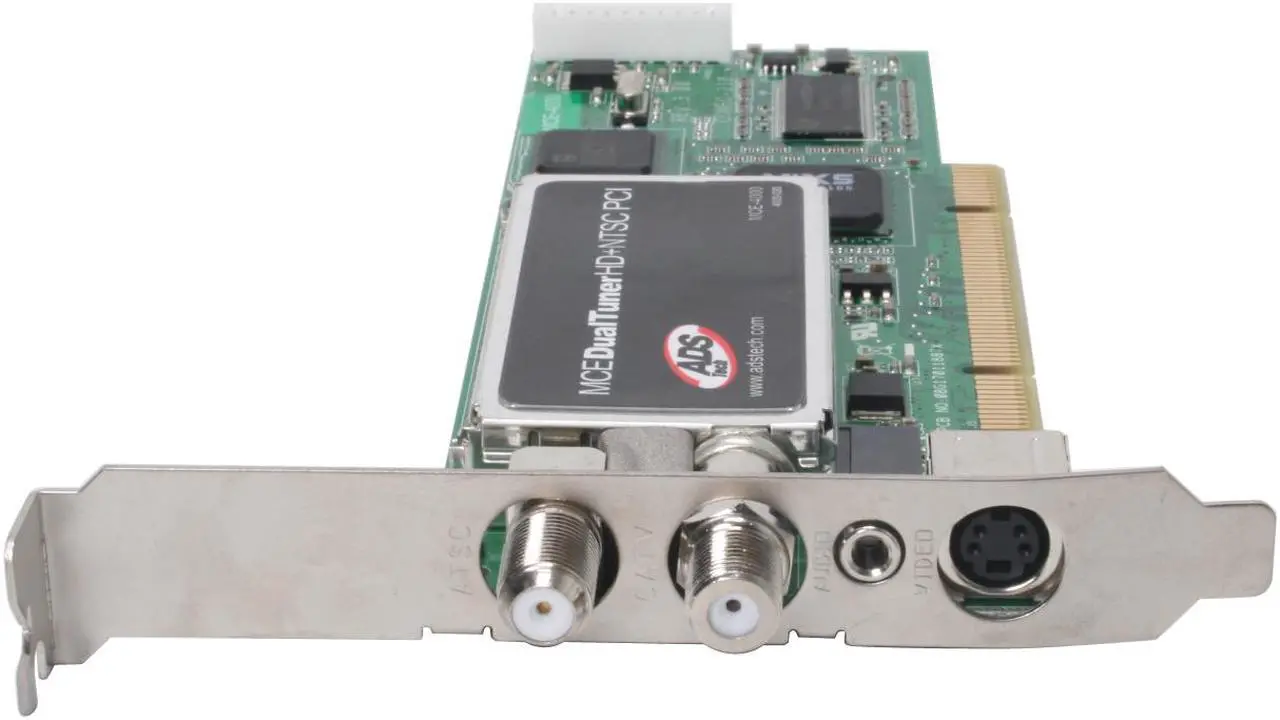 Alt view image 2 of 7 - ADS Tech MCE DualTuner-HDTV+NTSC PCI (white box) MCE-4000-WX PCI Interface