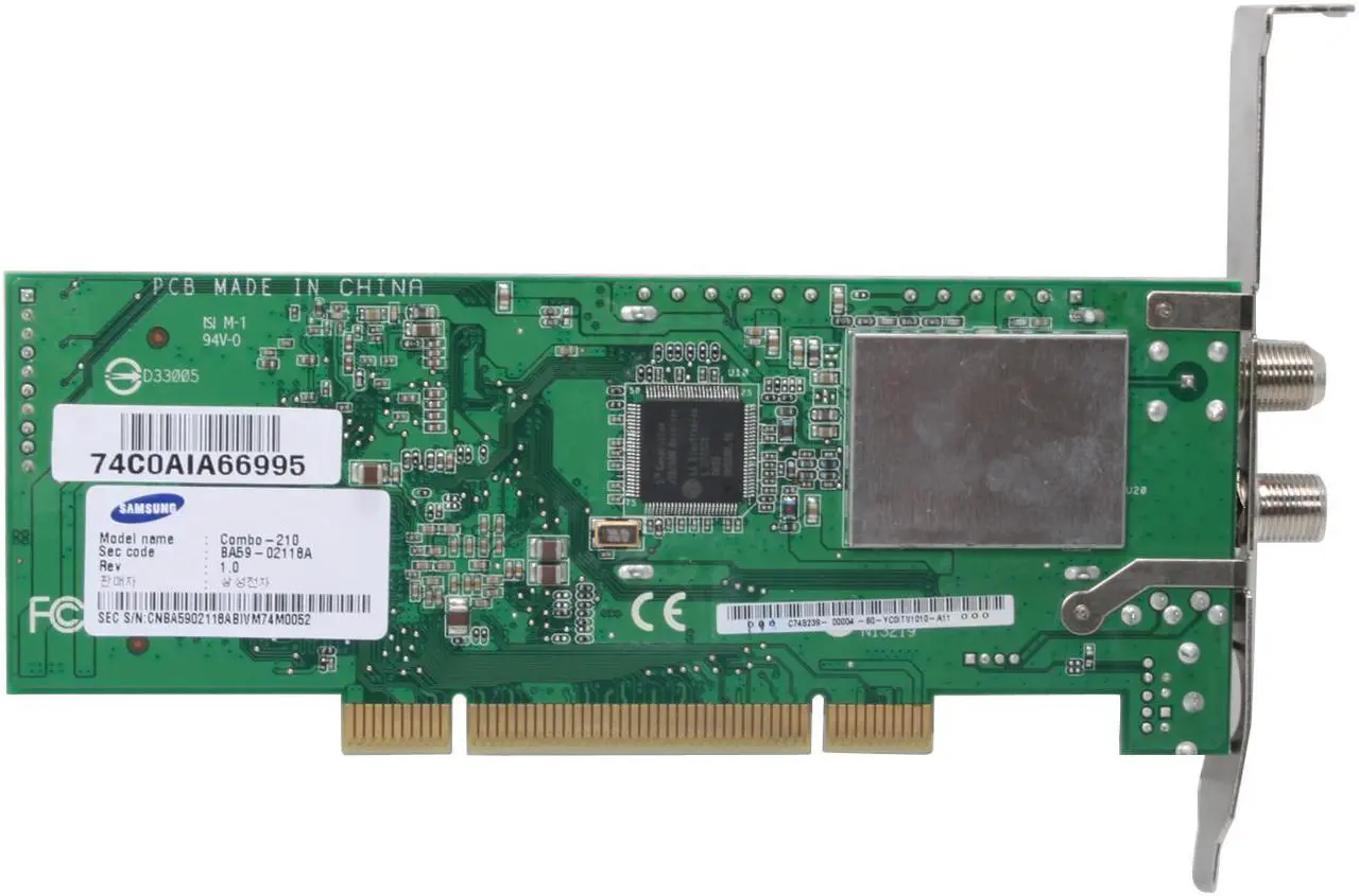Alt view image 4 of 7 - ADS Tech MCE DualTuner-HDTV+NTSC PCI (white box) MCE-4000-WX PCI Interface