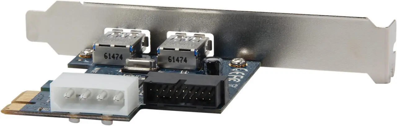 Alt view image 5 of 7 - Silverstone PCI-E to USB 3.0 Add-On Card Model SST-EC04-P