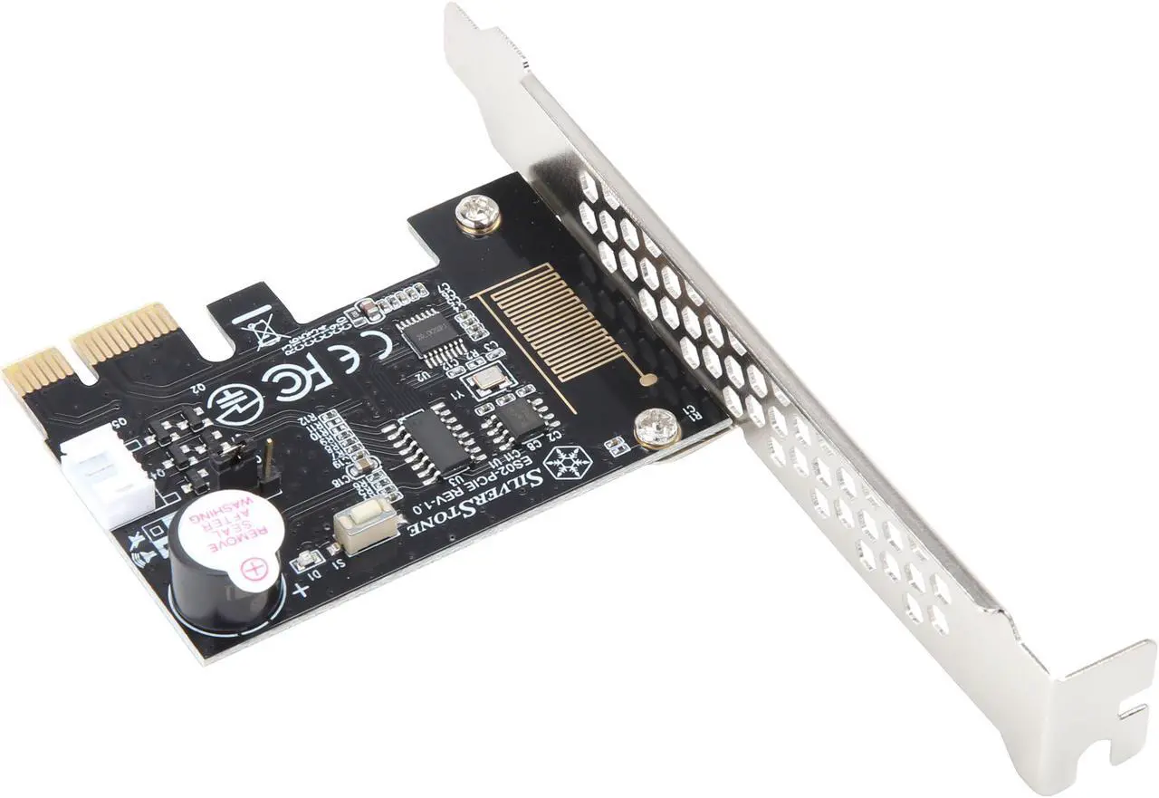 Alt view image 6 of 7 - Silverstone SST-ES02-PCIE 2.4Ghz Wireless Computer Power and Reset Remote Switch