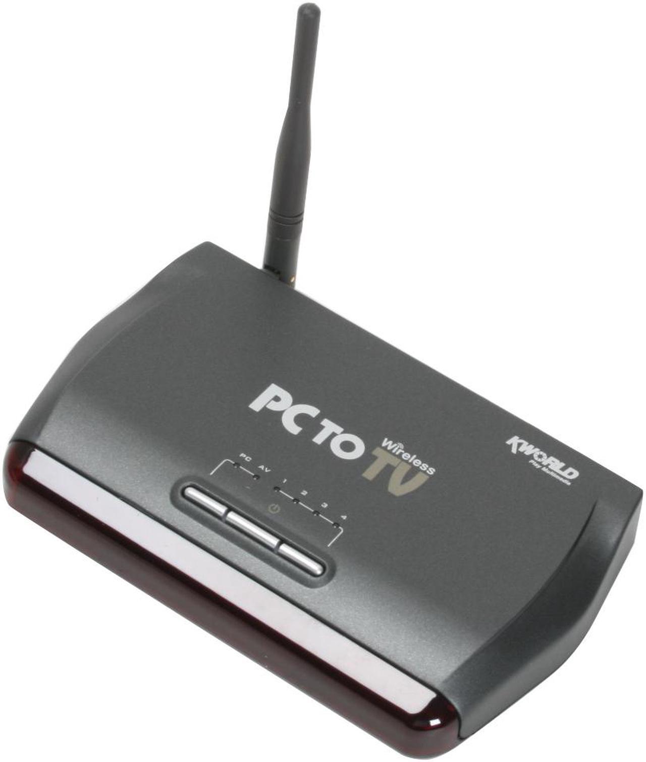 Alt view image 2 of 12 - KWORLD 2.4G Wireless AV/PC TO TV Converter SA240 Wireless Interface