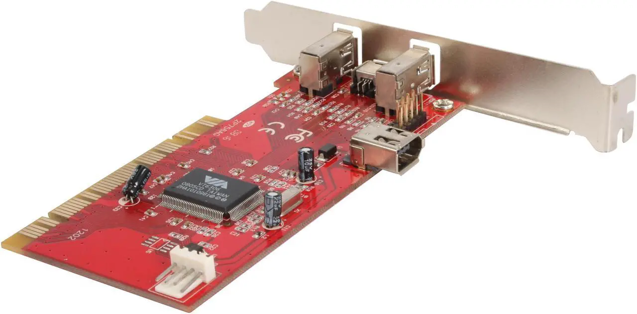 Alt view image 5 of 6 - PPA 4 Ports PCI Firewire Adapter Model 9806D