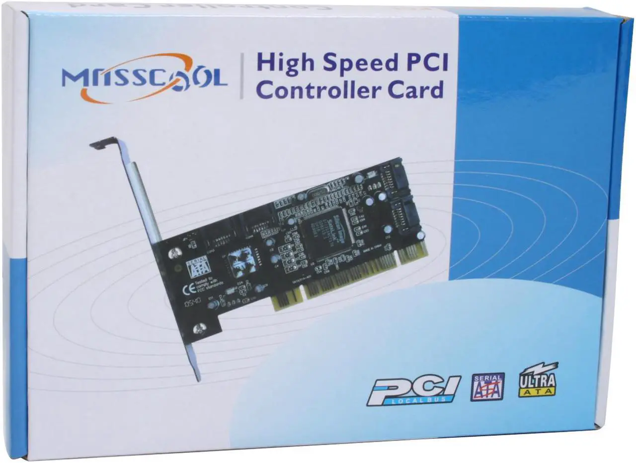 Alt view image 8 of 8 - MASSCOOL PCI Card, 4 internal SATA Model XWT-RC040