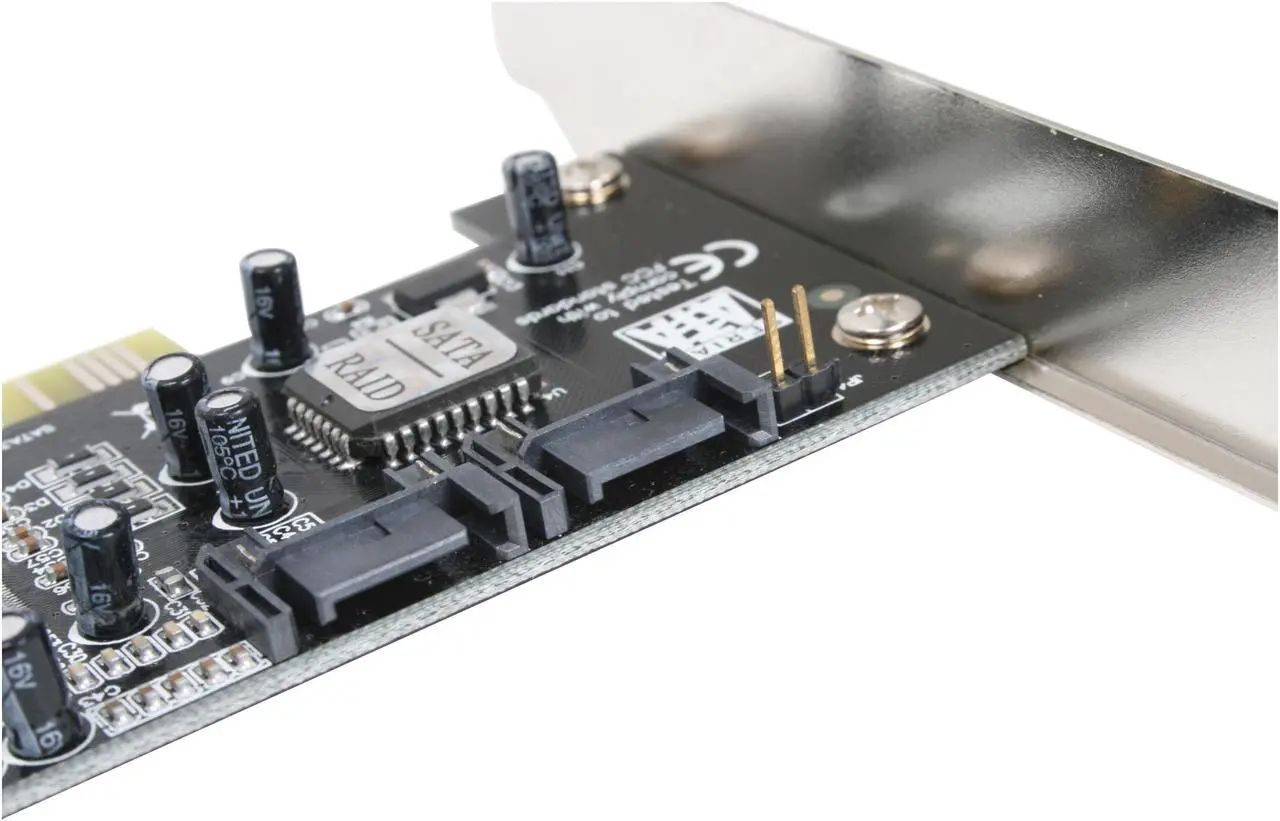 Alt view image 4 of 8 - MASSCOOL PCI Card, 4 internal SATA Model XWT-RC040