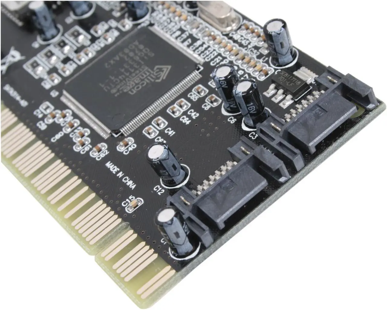 Alt view image 5 of 8 - MASSCOOL PCI Card, 4 internal SATA Model XWT-RC040