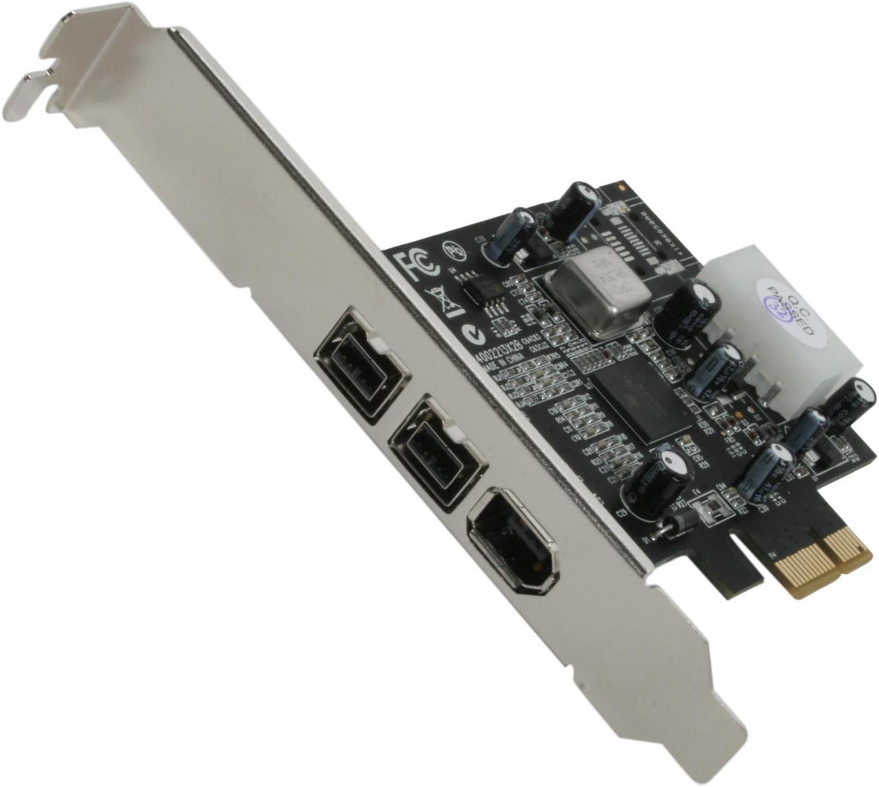 VANTEC 2+1 FireWire 800/400 PCIe Combo Host Card Model UGT-FW210