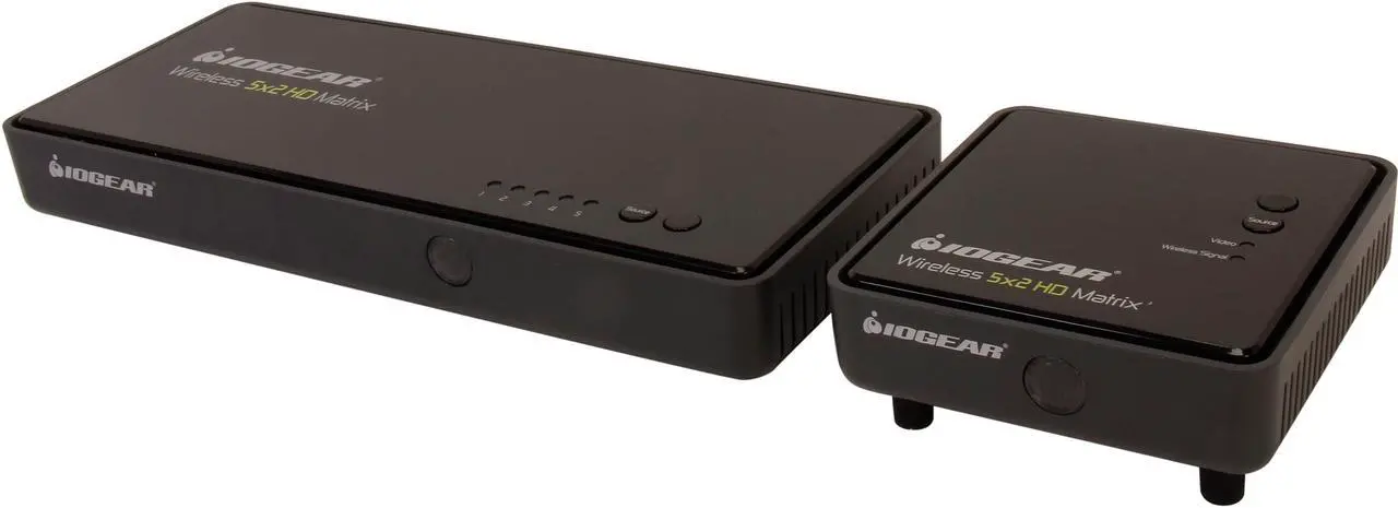 Main image of IOGEAR Wireless 5x2 HD Matrix GWHDMS52