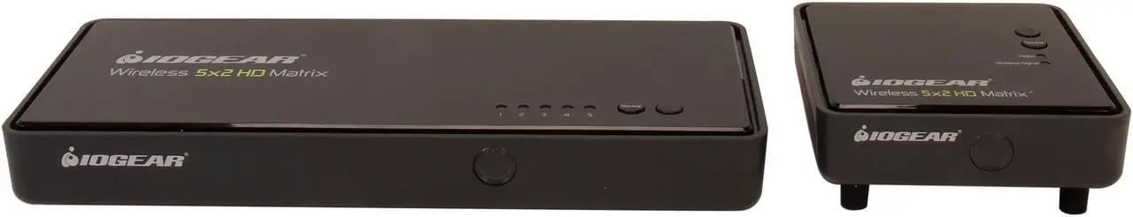 Alt view image 2 of 6 - IOGEAR Wireless 5x2 HD Matrix GWHDMS52