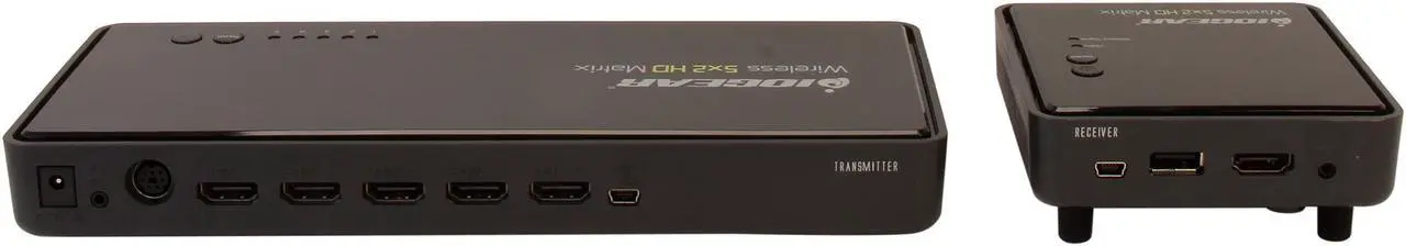 Alt view image 4 of 6 - IOGEAR Wireless 5x2 HD Matrix GWHDMS52