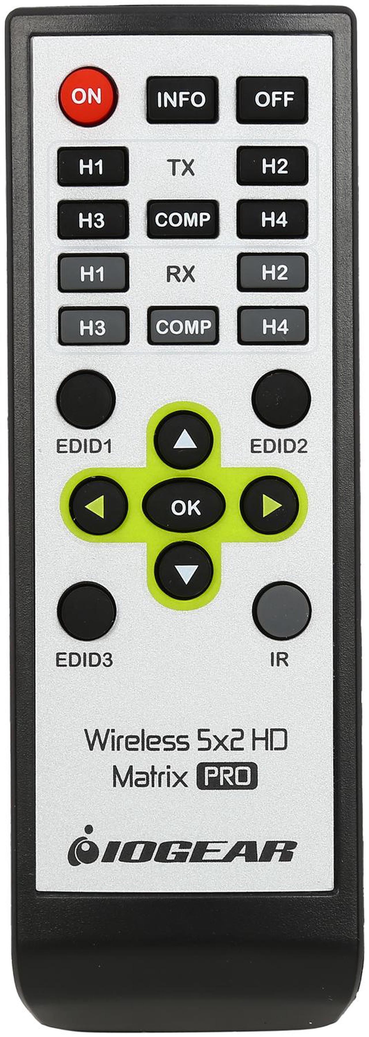 Alt view image 9 of 10 - IOGEAR GWHDMS52MBK4 Long-Range HDMI® Wireless Video 5x2 Matrix PRO with 4 Receivers