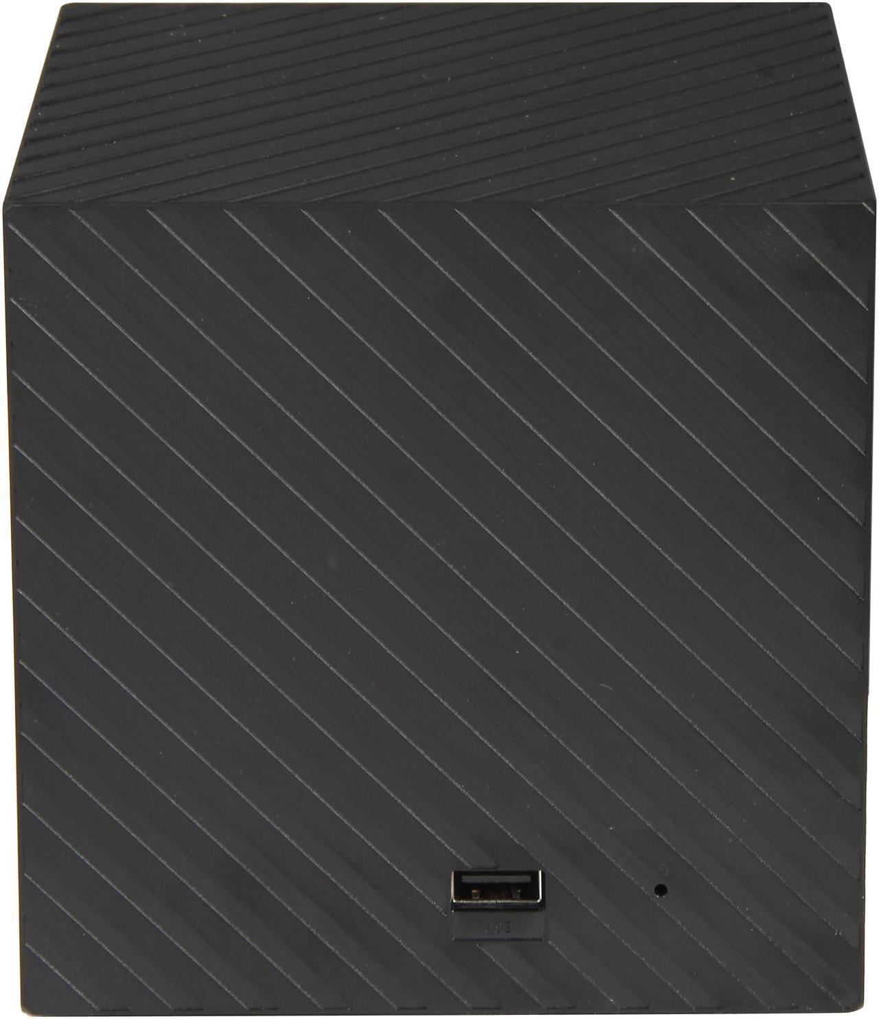 Alt view image 3 of 7 - ASUS CUBE with Google TV – Interactive Powerful Media Streamer w/ 50 GB Free ASUS WebStorage, Featuring Voice Search & 2-sided Remote w/Mic. QWERTY Keyboard and Motion Sensors