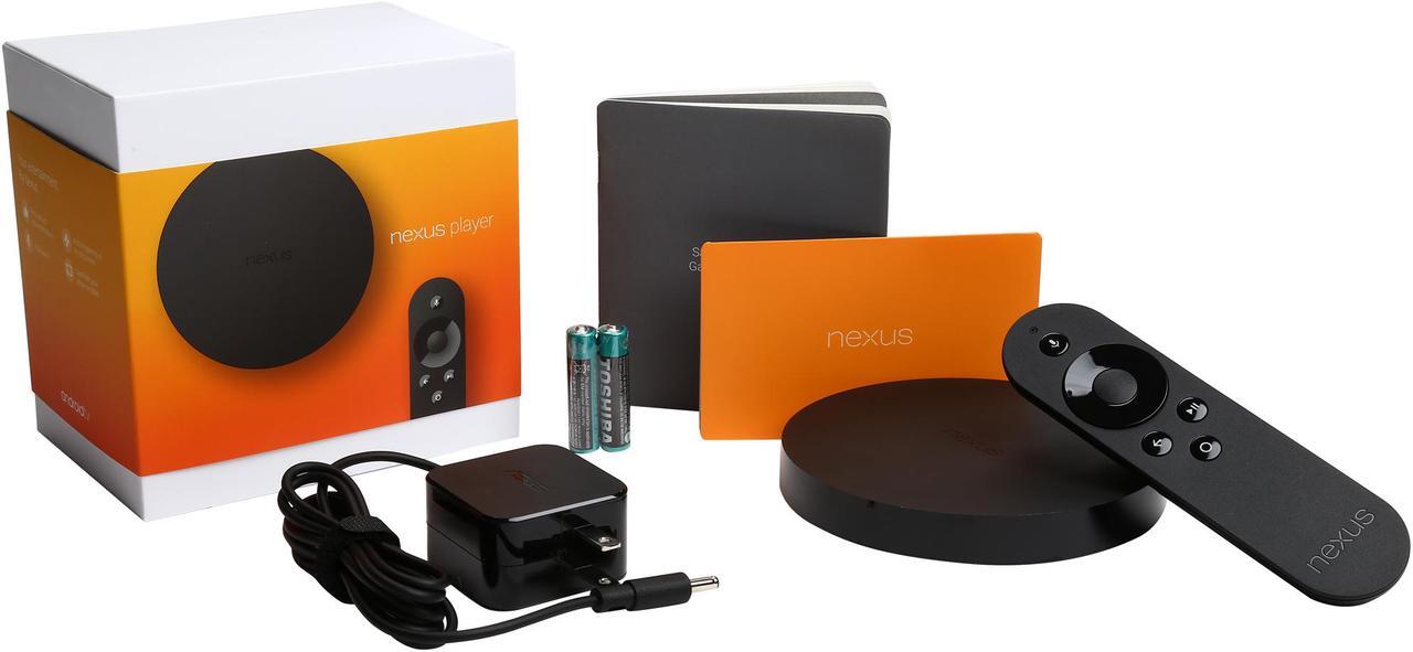 Alt view image 7 of 6 - Google - ASUS Nexus Player Streaming Media Console TV500I - Black