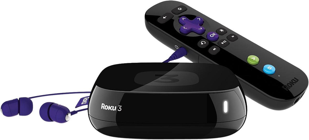 Main image of Roku 3 Digital HD Streaming Media player w/ Headphones Game Remote