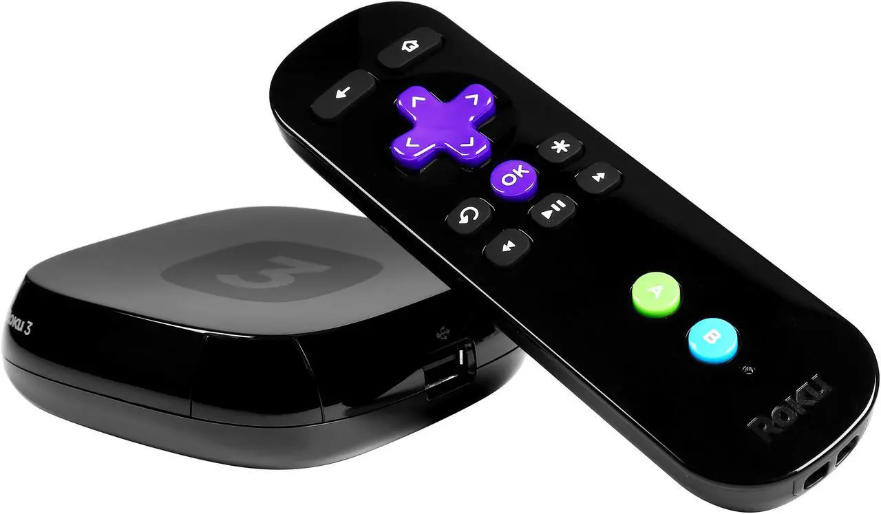 Main image of Roku 3 Digital HD Streaming Media Player w/ Headphones Game Remote and HDMI Cable