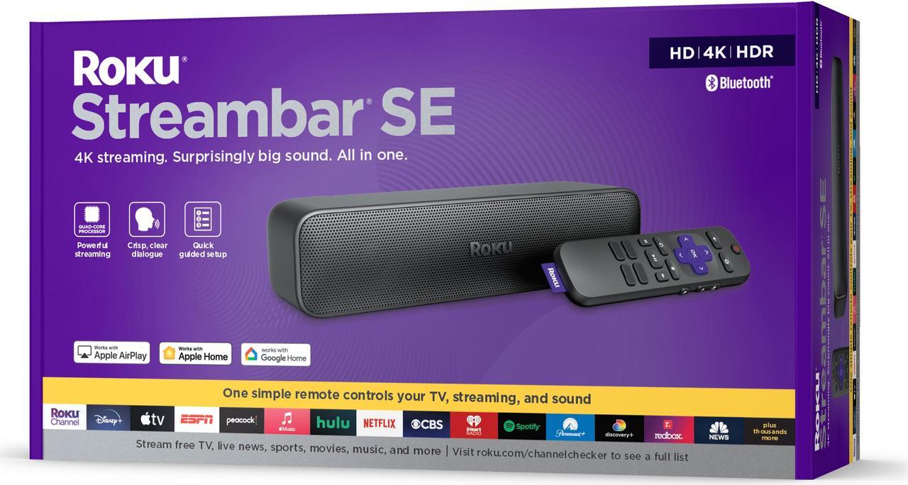 Roku Streambar SE 4K Sound