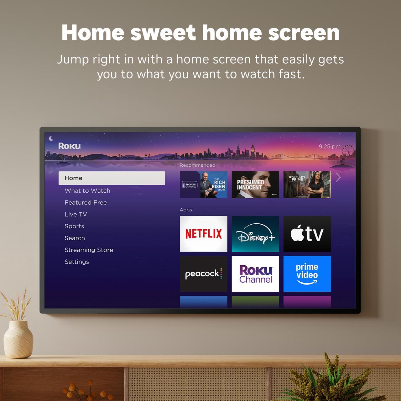 Alt view image 3 of 10 - Roku Streaming Stick 2025 - HD Roku Streaming Device for TV with Voice Remote - Free & Live TV (3840R)