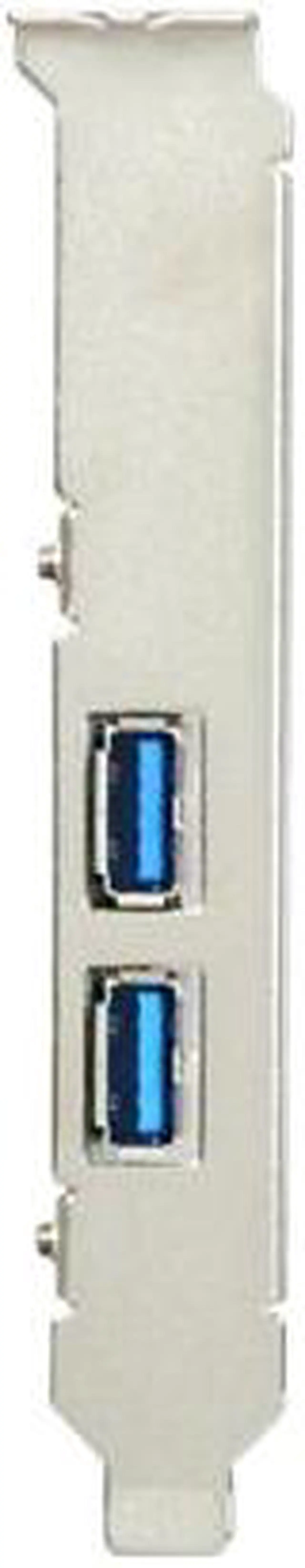 Alt view image 2 of 5 - AVS Gear USB 3.0 PCI Interface Card 2 ports Model UG-USB720202PCIE