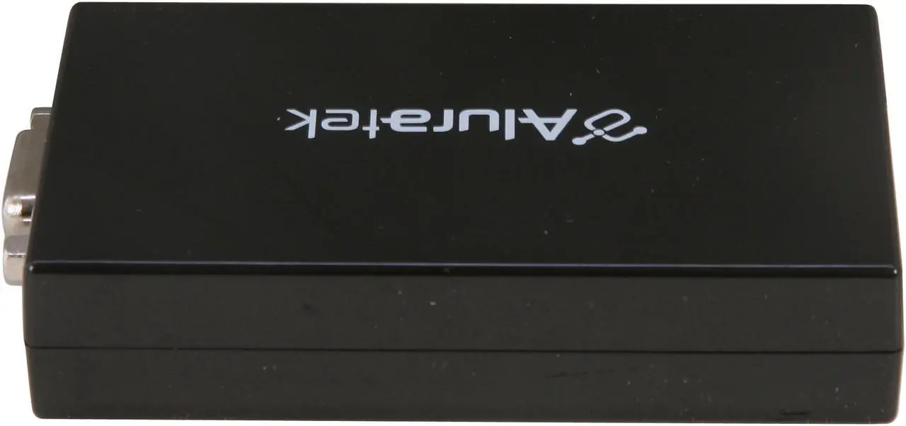 Alt view image 5 of 7 - Aluratek AUV200F USB 2.0 Hi-Res VGA External Video Card Adapter