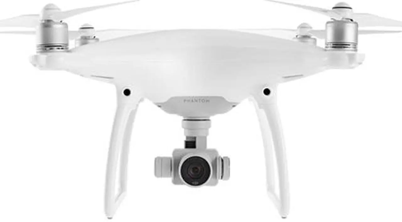 Alt view image 2 of 4 - DJI Phantom 4 Quadcopter Drone with Camera & Controller (CP.PT.000312) - White