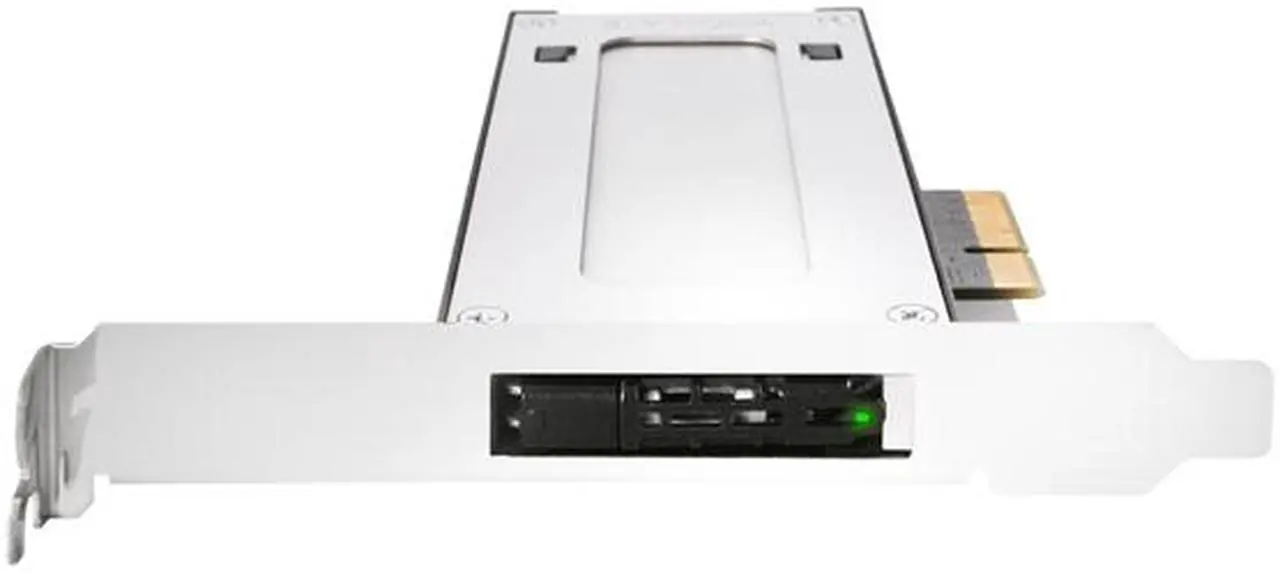 Alt view image 3 of 14 - ICY DOCK ToughArmor MB840M2P-B M.2 NVMe SSD to PCIe 3.0 x4 Removable SSD Mobile Rack for PCIe Expansion Slot