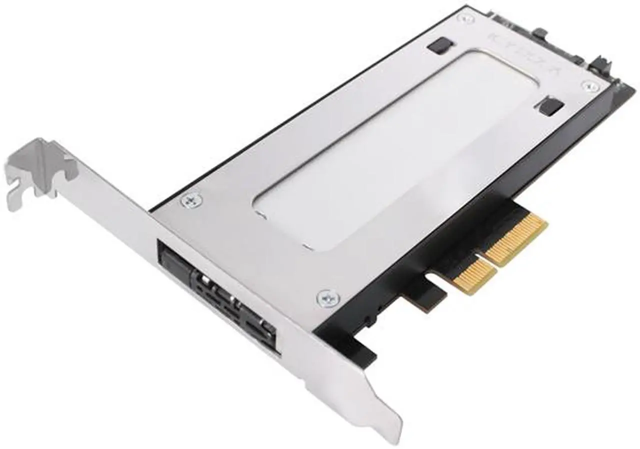 Alt view image 2 of 14 - ICY DOCK ToughArmor MB840M2P-B M.2 NVMe SSD to PCIe 3.0 x4 Removable SSD Mobile Rack for PCIe Expansion Slot