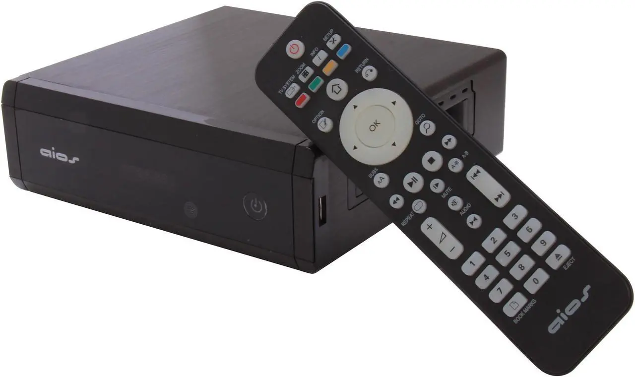 Main image of Pivos AIOS Network HD Media Center PTGMCART35-US – 3.5" SATA I/II Hot Plug HDD Drive Bay HDMI LAN SDHC USB3.0 HTML 5 Browser UPnP P2P MKV Blu-Ray ISO Support