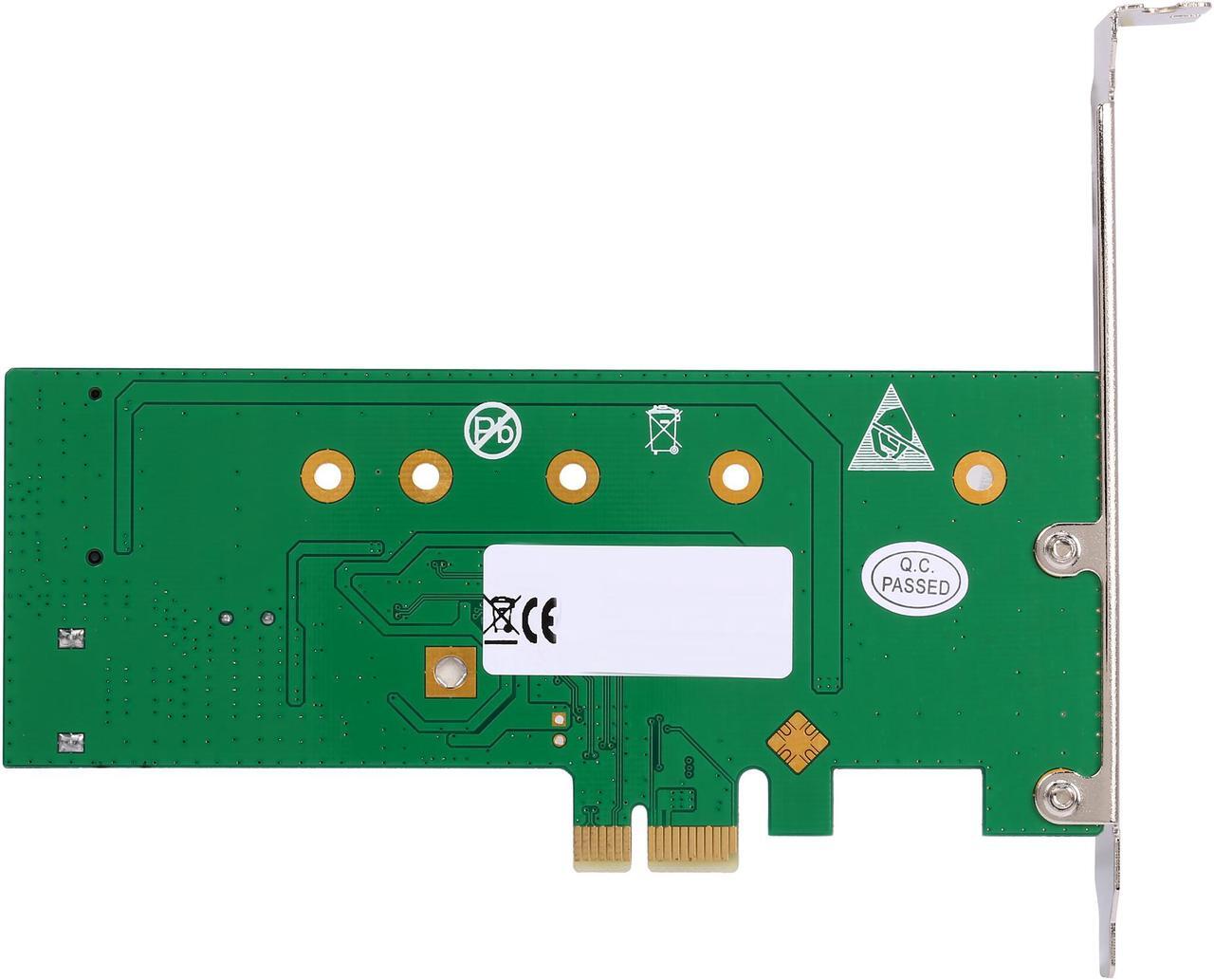 Alt view image 5 of 5 - SYBA PCIe x1 to M.2(NGFF) + SATA 6G (HDD/SSD) with Standard & Low Profile Brackets Model SI-PEX50065