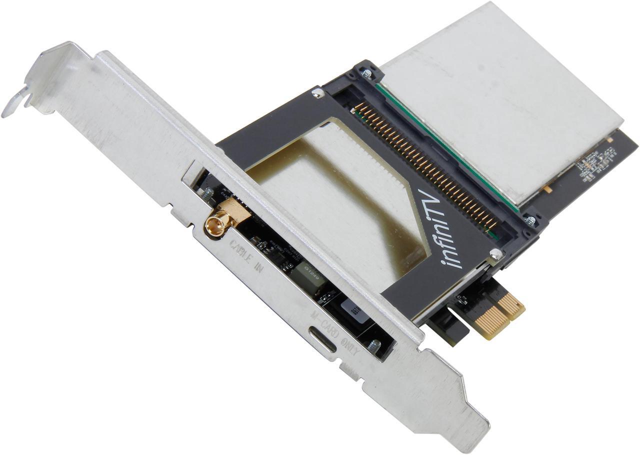 Main image of Ceton InfiniTV 6 PCIe - 5205-DCT06IN-PCIE - Six-tuner Card for Watching Digital Cable TV on the PC, PCI-Express x1 Interface