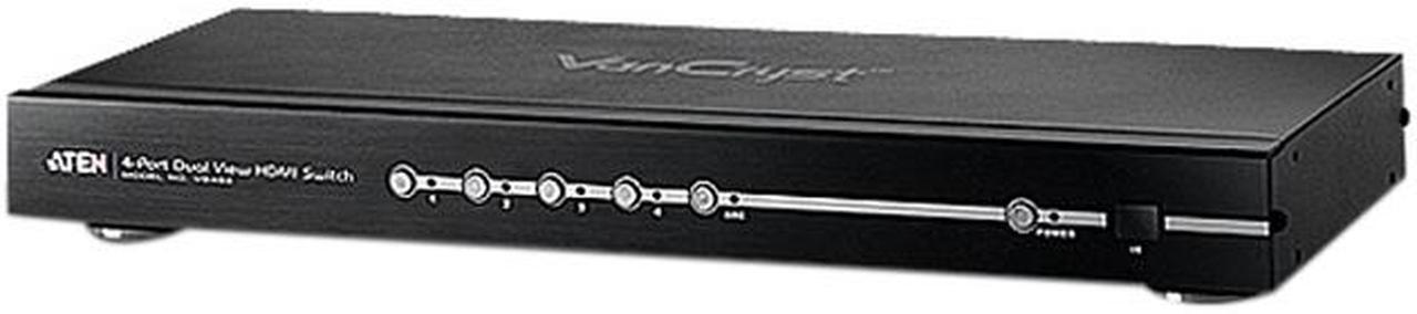 Main image of ATEN 4-Port Dual View HDMI Video Switch with IR Remote and RS-232 VS482