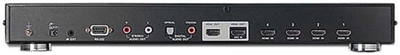Alt view image 3 of 3 - ATEN 4-Port Dual View HDMI Video Switch with IR Remote and RS-232 VS482